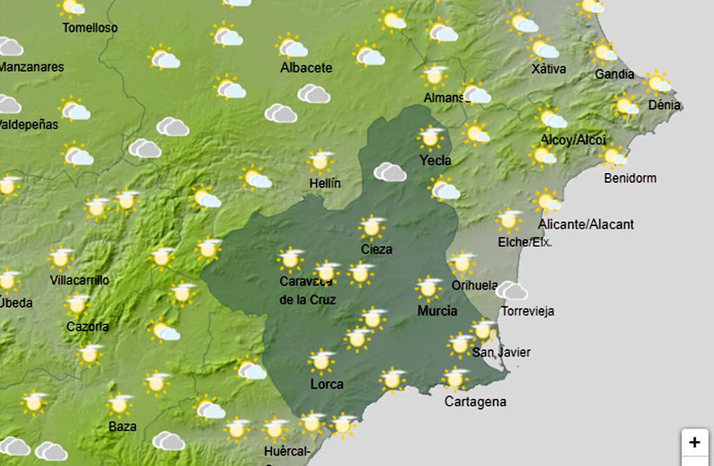 La lluvia dará una tregua para el día del Padre pero el tiempo se mantiene inestable